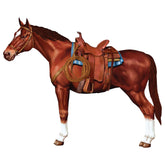 Saddled Horse Jointed Cutout